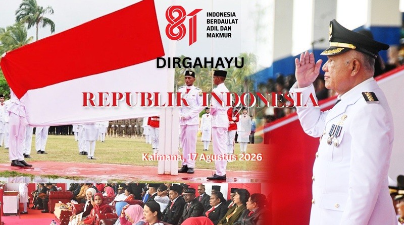 Peringatan HUT ke-81 RI di Kaimana Berlangsung Khidmat dan Penuh Semangat Nasionalisme