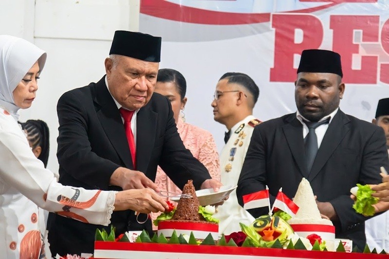 Resepsi Kenegaraan HUT RI ke-81 di Kaimana Lengkapi Rasa Syukur Kemerdekaan