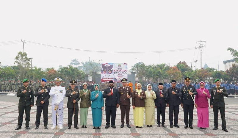Wabup Isak Waryensi Hadiri Upacara Peringatan Hari Kesaktian Pancasila